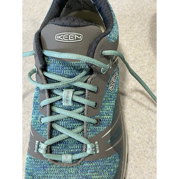 KEEN Dry Terradora Low Sneakers Blue Green Waterproof Hiking Trail Shoe Womens-8 - Picture 10 of 12